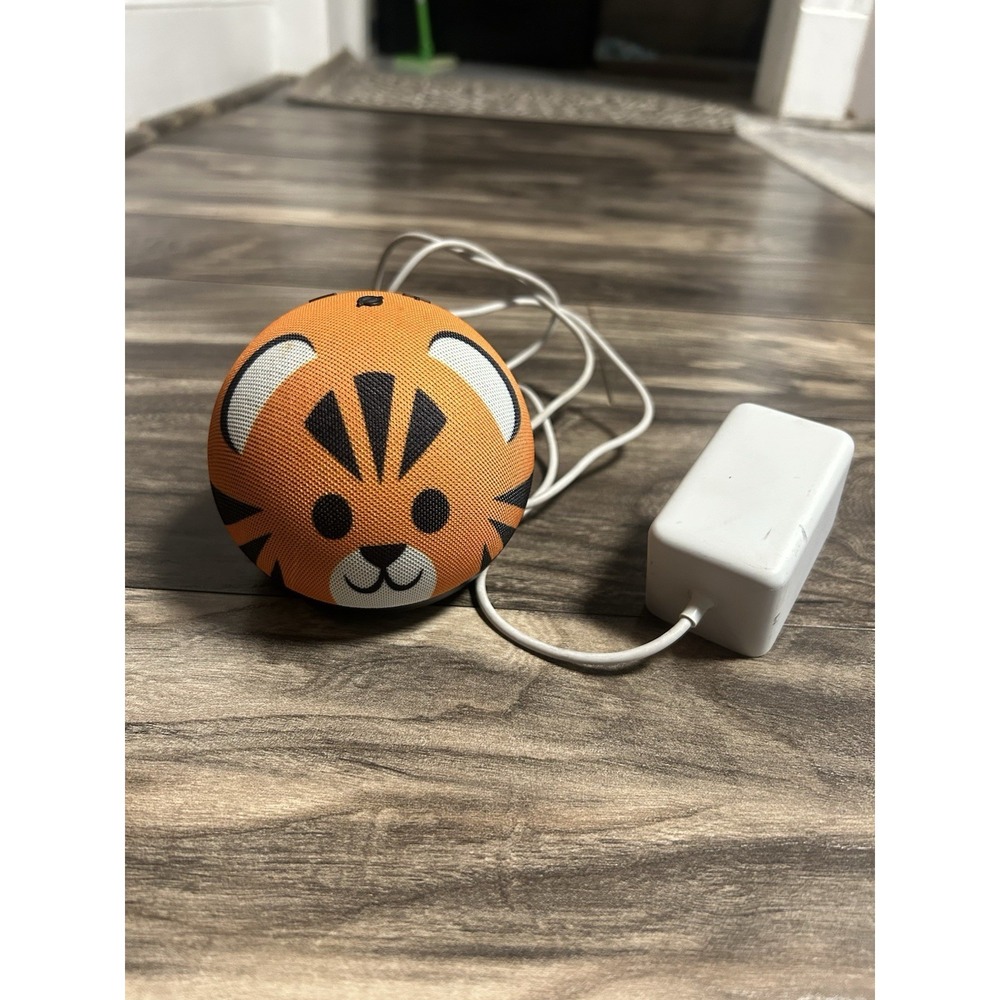 Amazon Echo Dot Kids Edition 4th Gen Tiger Smart Speaker Alexa Wi-Fi Bluetooth